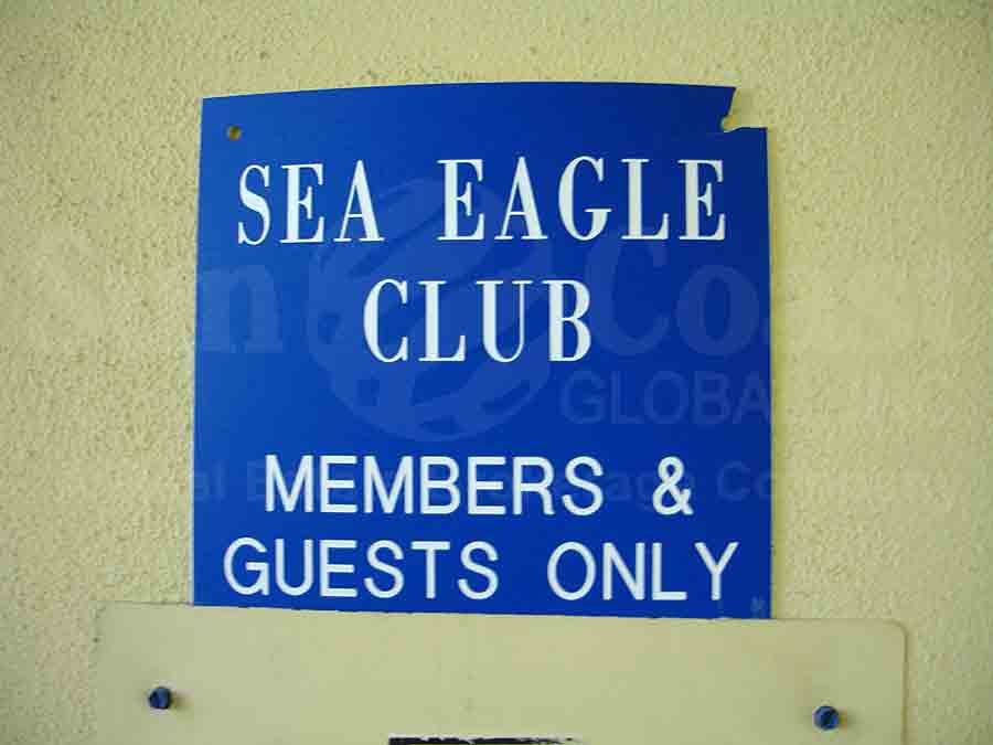 Sea Eagle Club Signage